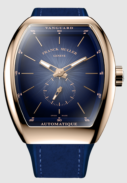 Buy Franck Muller Vanguard Sfumato Slim Blue Dial Replica Watch for sale Cheap Price